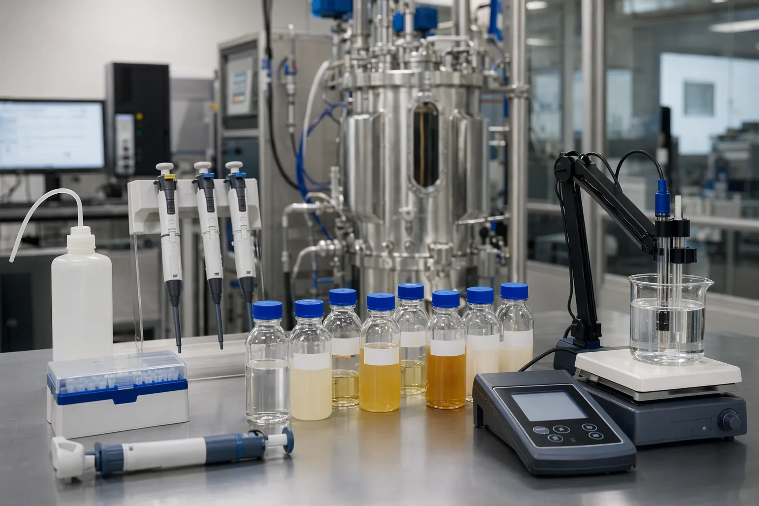 Tests d’enzymes industrielles pour la R&D et les essais pilotes